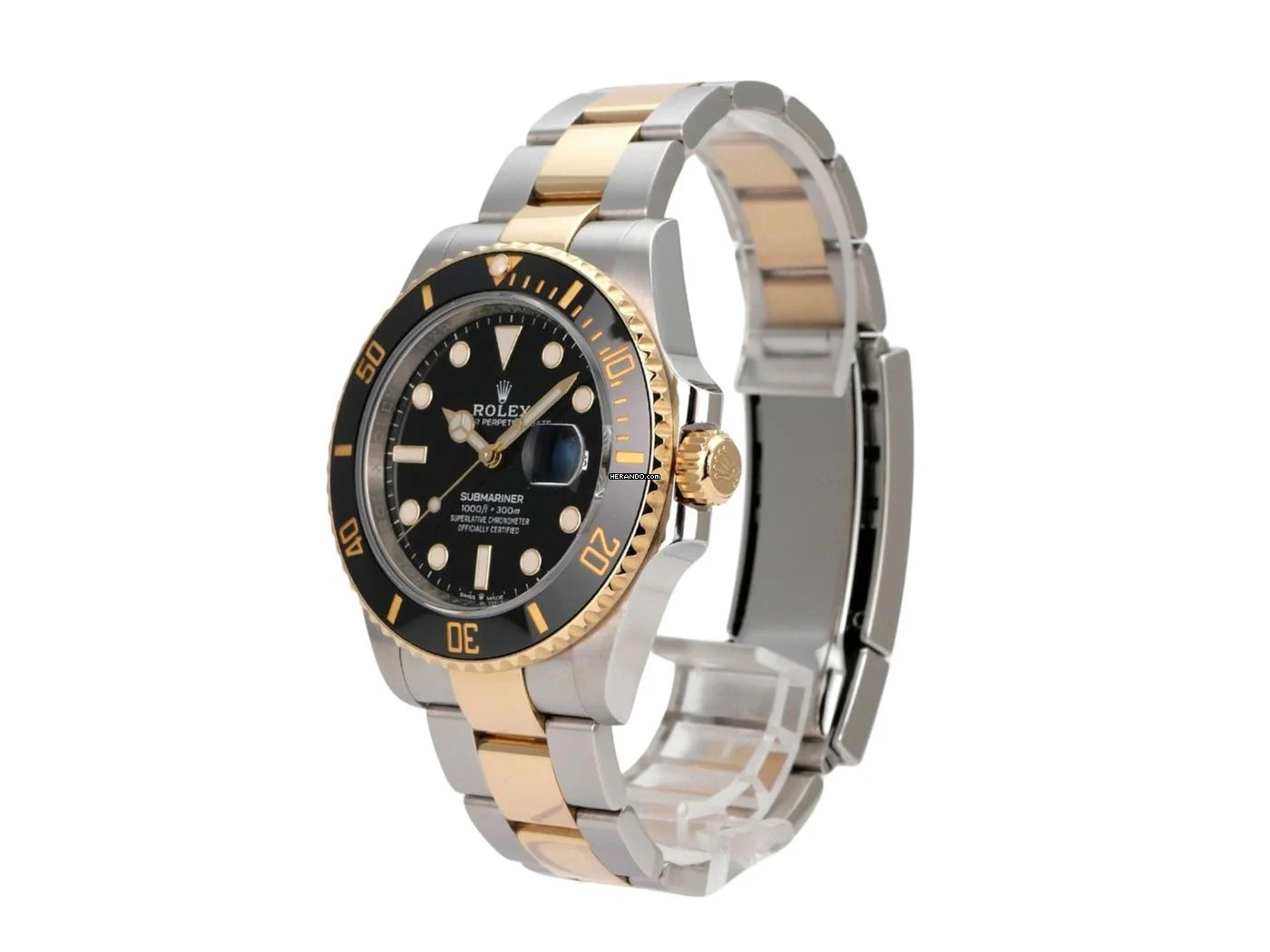  Rolex Submariner Date 41 Edelstahl / Gelbgold 126613LN 