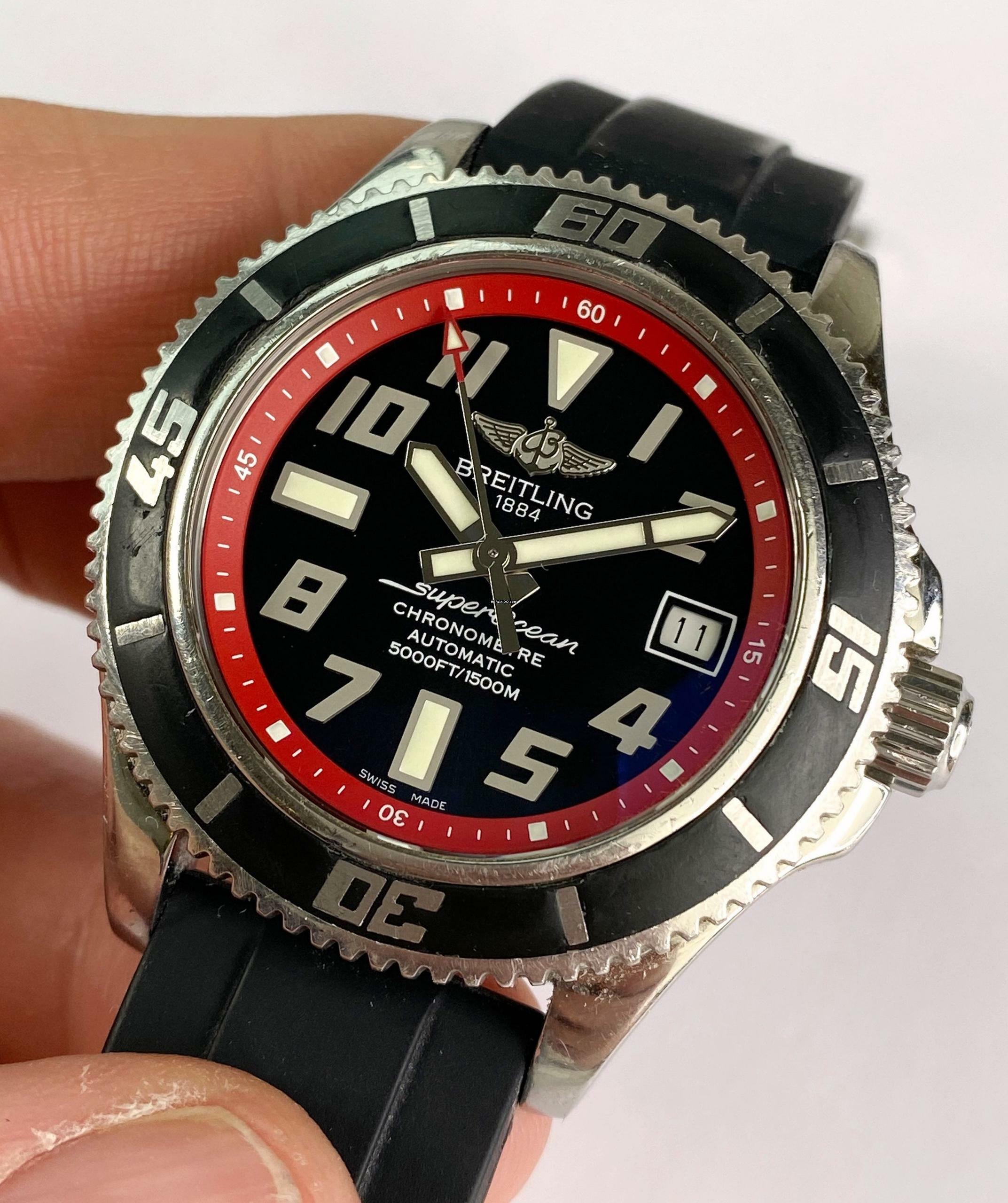 Thumbnail von Breitling Superocean 42 Chronometer Automatic Automtik Diver ref A17364 A17364