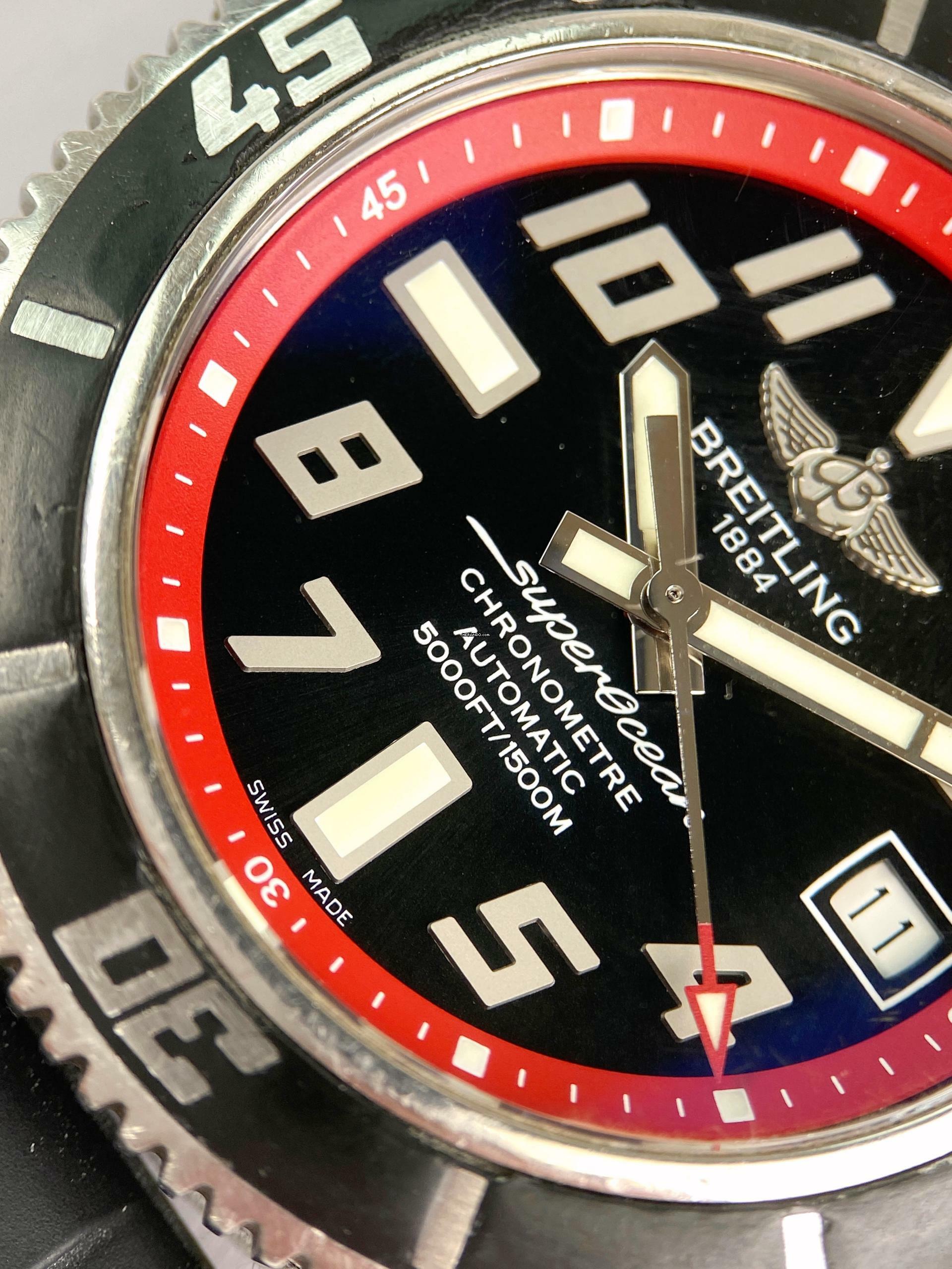 Thumbnail von Breitling Superocean 42 Chronometer Automatic Automtik Diver ref A17364 A17364