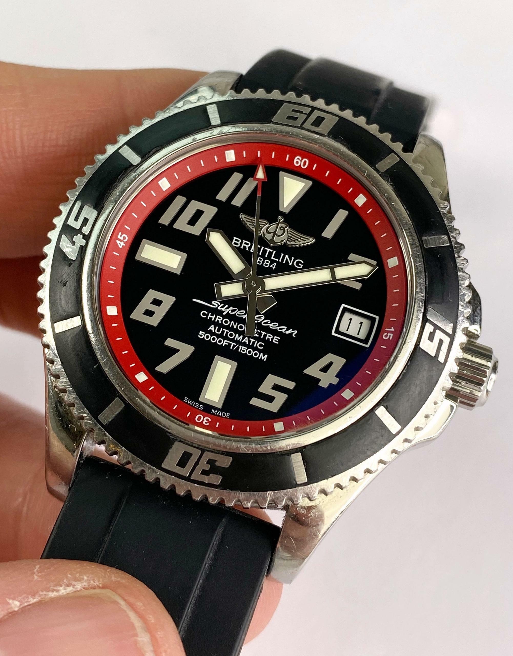 Thumbnail von Breitling Superocean 42 Chronometer Automatic Automtik Diver ref A17364 A17364