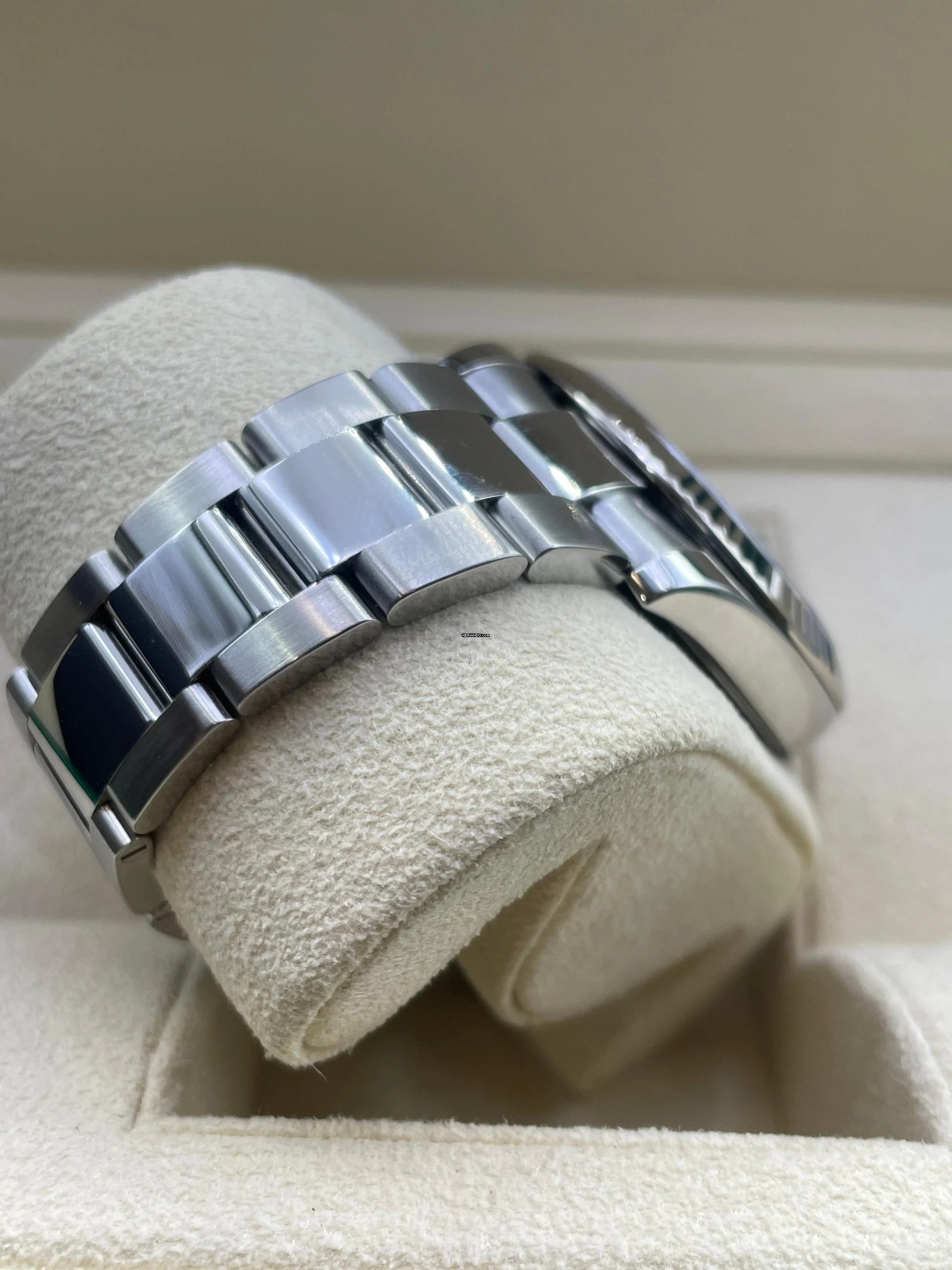 Thumbnail von Rolex Datejust 41 Green Dial FULL SET BOX+PAPERS LIKE NEW 2023 Lc AT first buying receipt