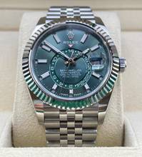 Thumbnail von Rolex Sky-Dweller GREEN JUBILEE WITH BOX AND PAPERS NEW year:2023