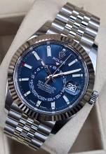 Thumbnail von Rolex Sky-Dweller 326934 Blue Dial - Jubilee Bracelet Very Good 99% Full Set 2023