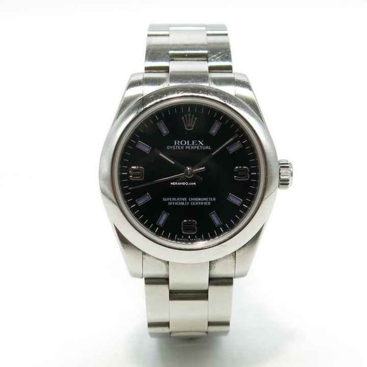  Rolex Oyster Perpetual 31 Ref.177200 - Jahr: 2007 - Mit B&P - LC100 Fullset 