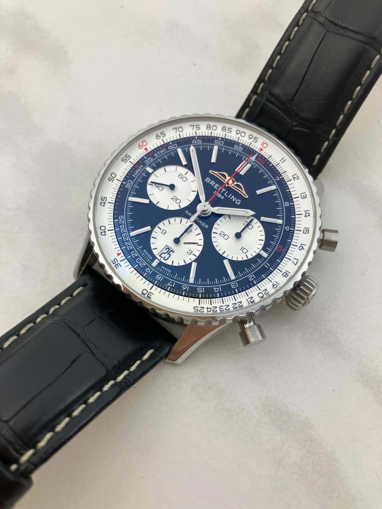 Thumbnail von Breitling Navitimer B01 Chronograph 43 Box + Papiere / super Zustand