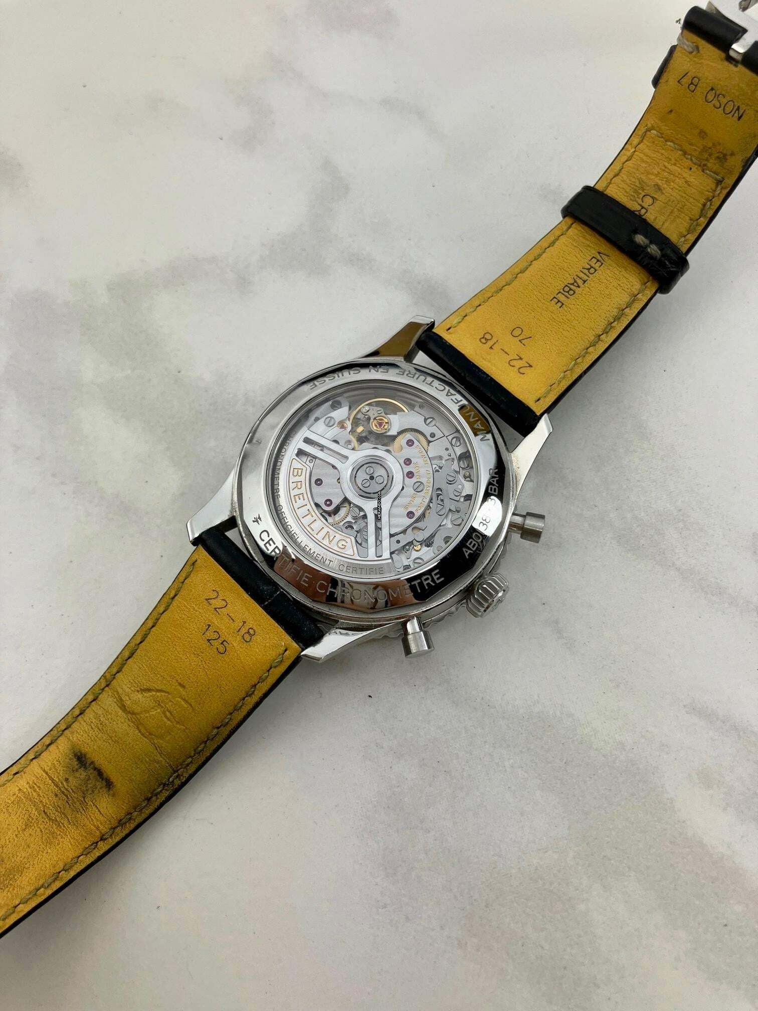 Thumbnail von Breitling Navitimer B01 Chronograph 43 Box + Papiere / super Zustand