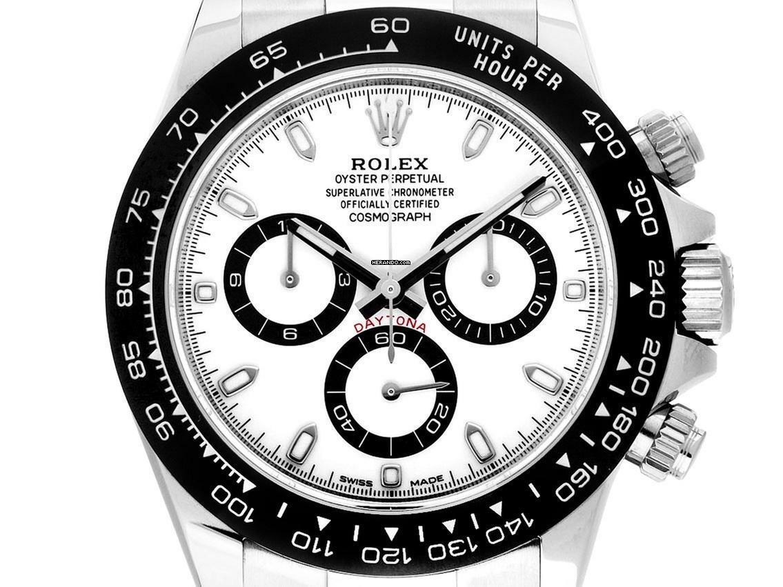  Rolex Daytona Panda Ref.116500LN 2019 LC 100 Full Set wie Neu Vintage Daytona Panda 