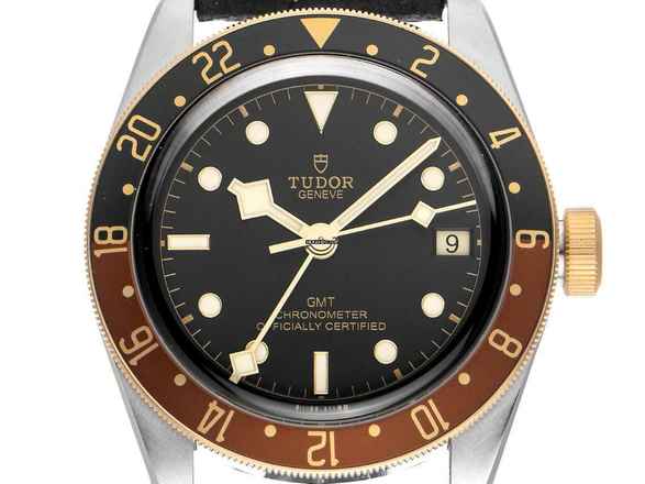  Tudor Black Bay GMT Heritage Black Bay Ref.M79833MN-0003 2026 Full Set Ungetragen Black Bay GMT Leder Faltschließe 