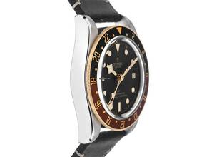 Thumbnail von Tudor Black Bay GMT Heritage Black Bay Ref.M79833MN-0003 2026 Full Set Ungetragen Black Bay GMT Leder Faltschließe