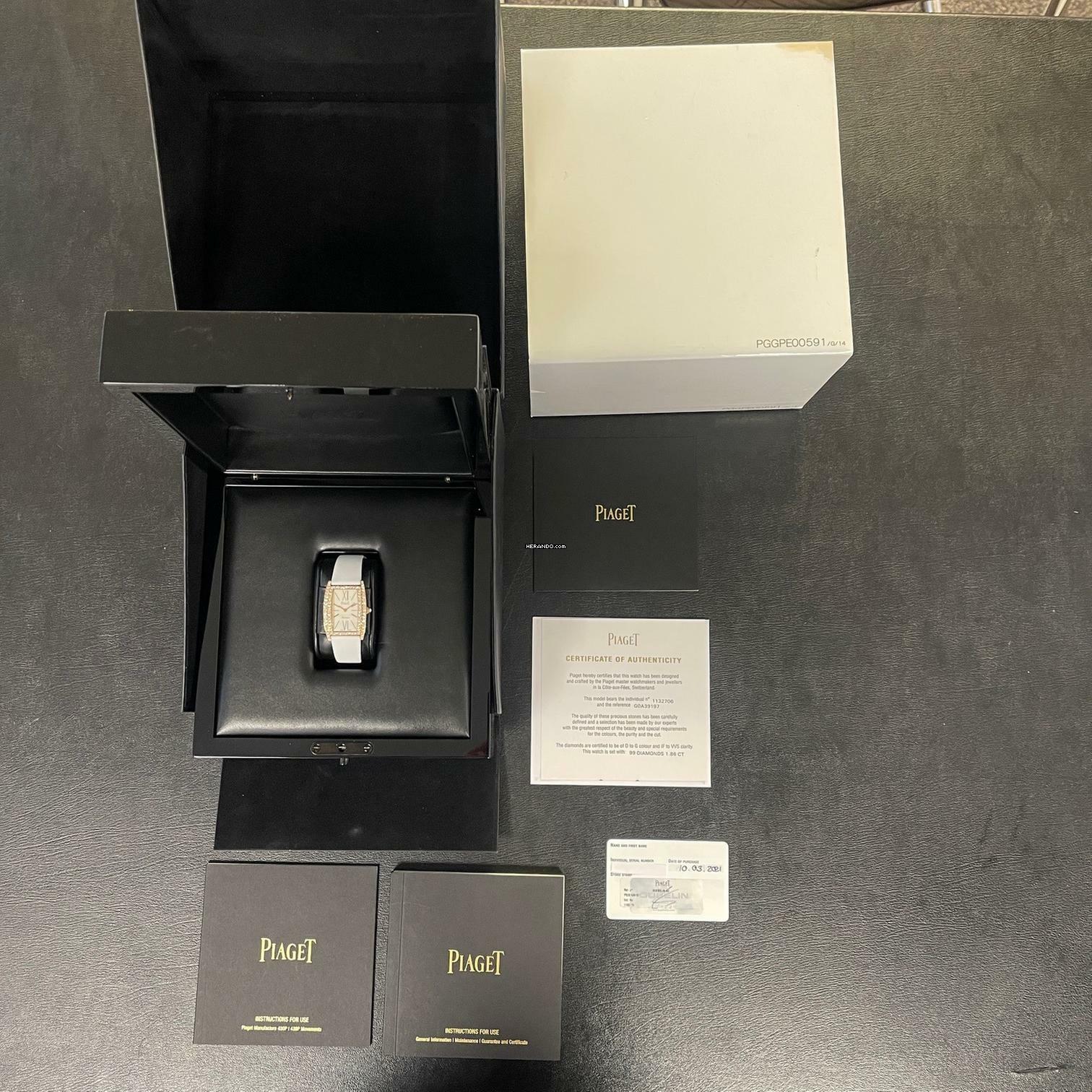 Thumbnail von Piaget Limelight Limelight Roségold Diamond - NEUWARE - FULLSET 2021 - Ref. G0A39197