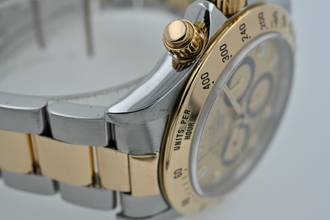 Thumbnail von Rolex Daytona Cosmograph Zenith 18k gold steel Gold Diamond Dial 16523