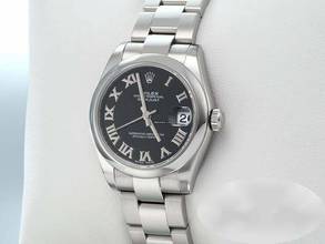 Thumbnail von Rolex Datejust 31 31mm 178240 2015 Edelstahl Automatik Damenuhr Stahl Stainless Steel Oyster-band Chronometer Black Dial