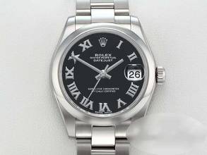 Thumbnail von Rolex Datejust 31 31mm 178240 2015 Edelstahl Automatik Damenuhr Stahl Stainless Steel Oyster-band Chronometer Black Dial