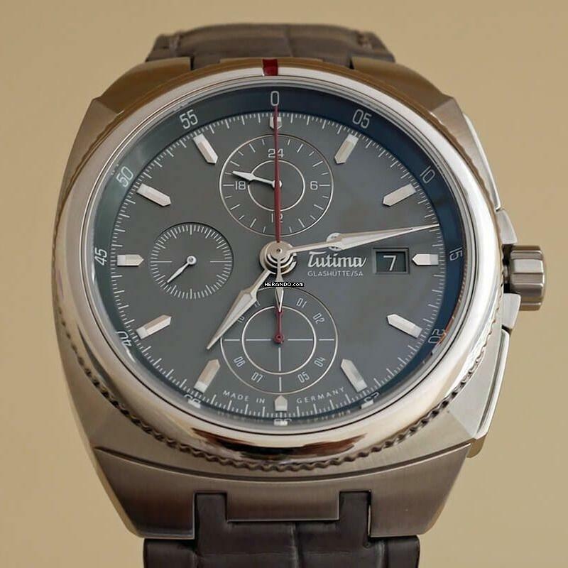  Tutima Saxon One Chronograph NEW FULL SET 