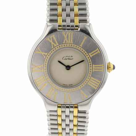  Cartier 21 Must de Cartier GM Steel Gold Serviced '26 