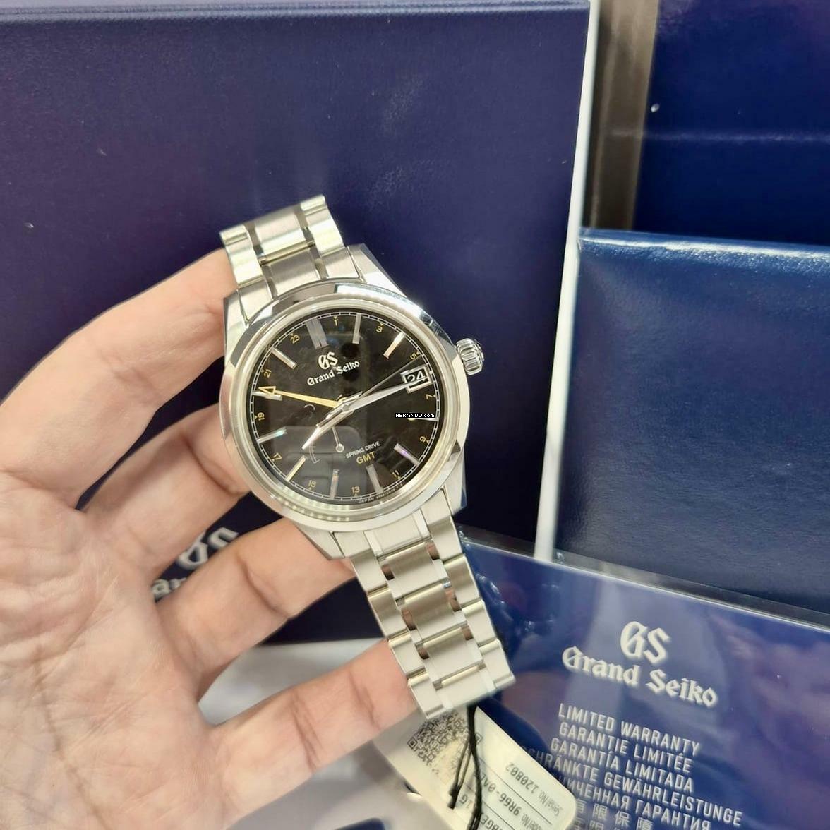  Grand Seiko Elegance Collection Kanro Elegance Collection Spring Drive 40mm Steel Completo 