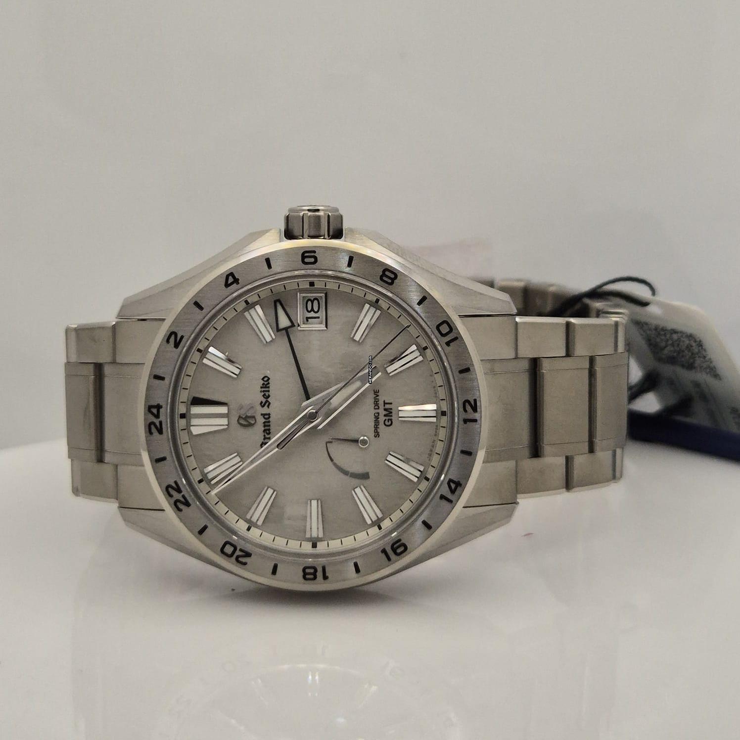 Thumbnail von Grand Seiko Evolution 9 Collection GMT Spring Drive 41mm Titanium Completo