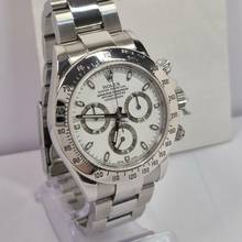 Thumbnail von Rolex Daytona Full Steel White Dial 40mm Automático Completo