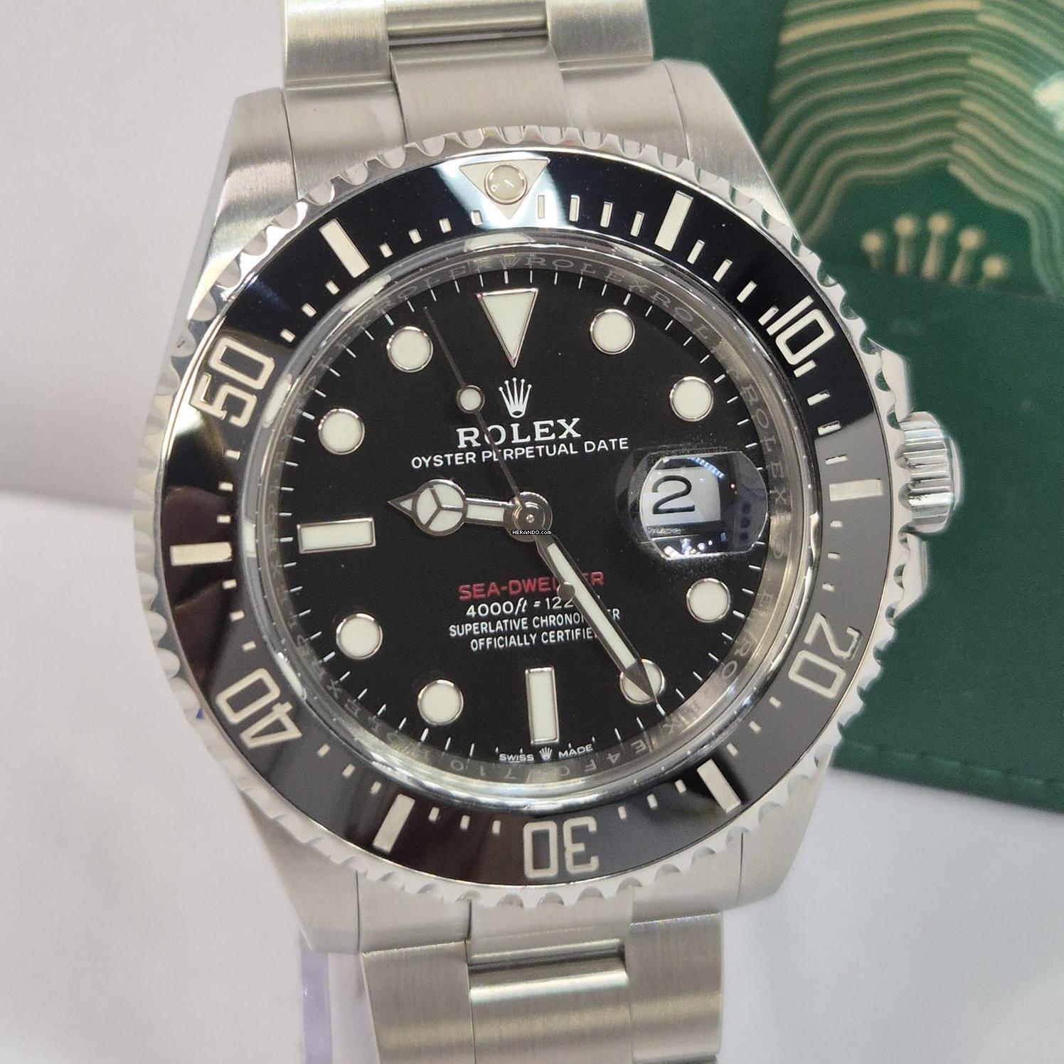 Thumbnail von Rolex Sea-Dweller RED 1220m 43mm Automático Completo