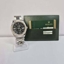 Thumbnail von Rolex Datejust II 41mm Ouro Branco & Aço Dark Wimbledon Automático Completo