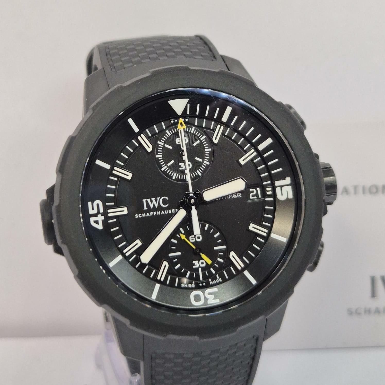 Thumbnail von IWC Aquatimer Chronograph Flyback Galapagos Islands 44mm Automático Completo