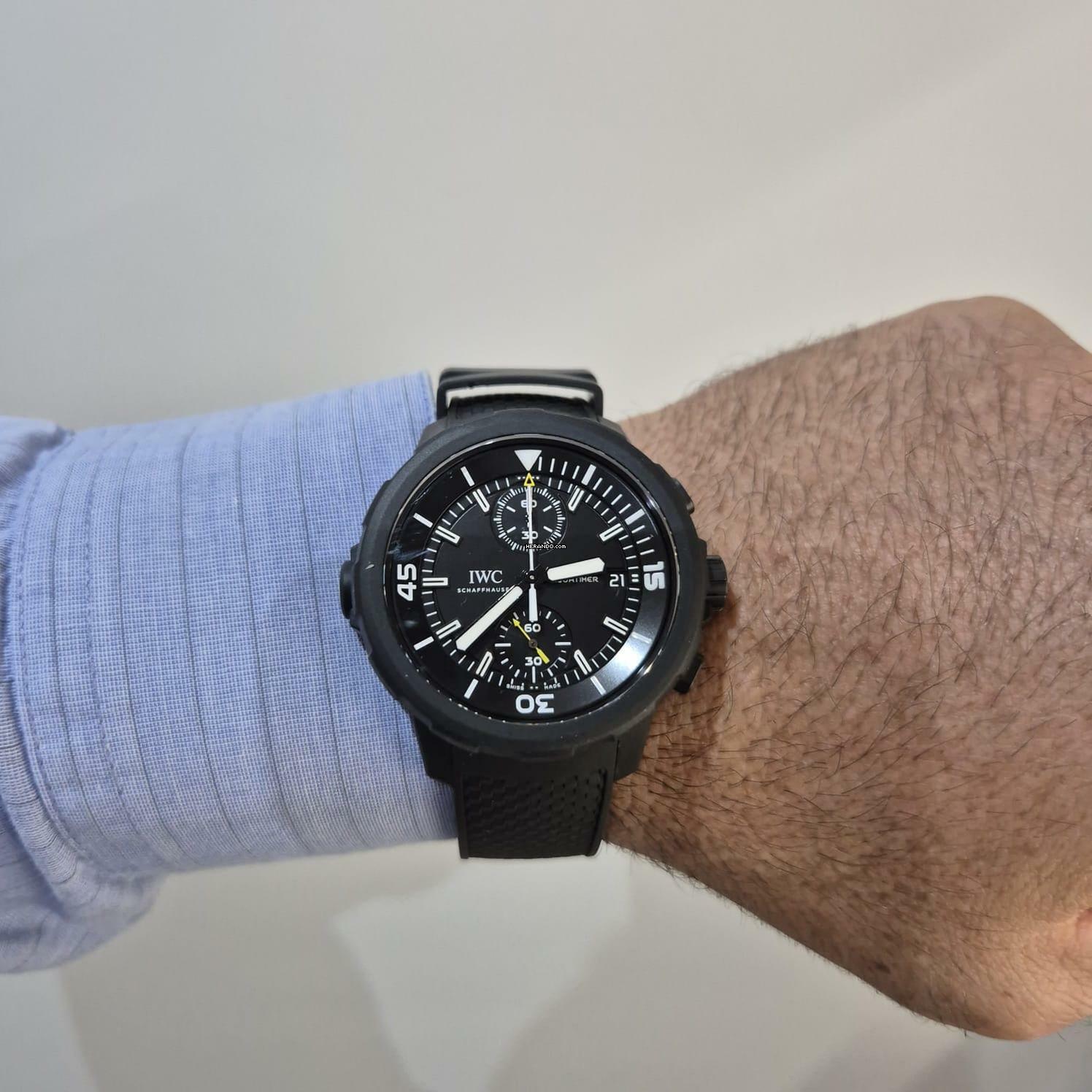 Thumbnail von IWC Aquatimer Chronograph Flyback Galapagos Islands 44mm Automático Completo