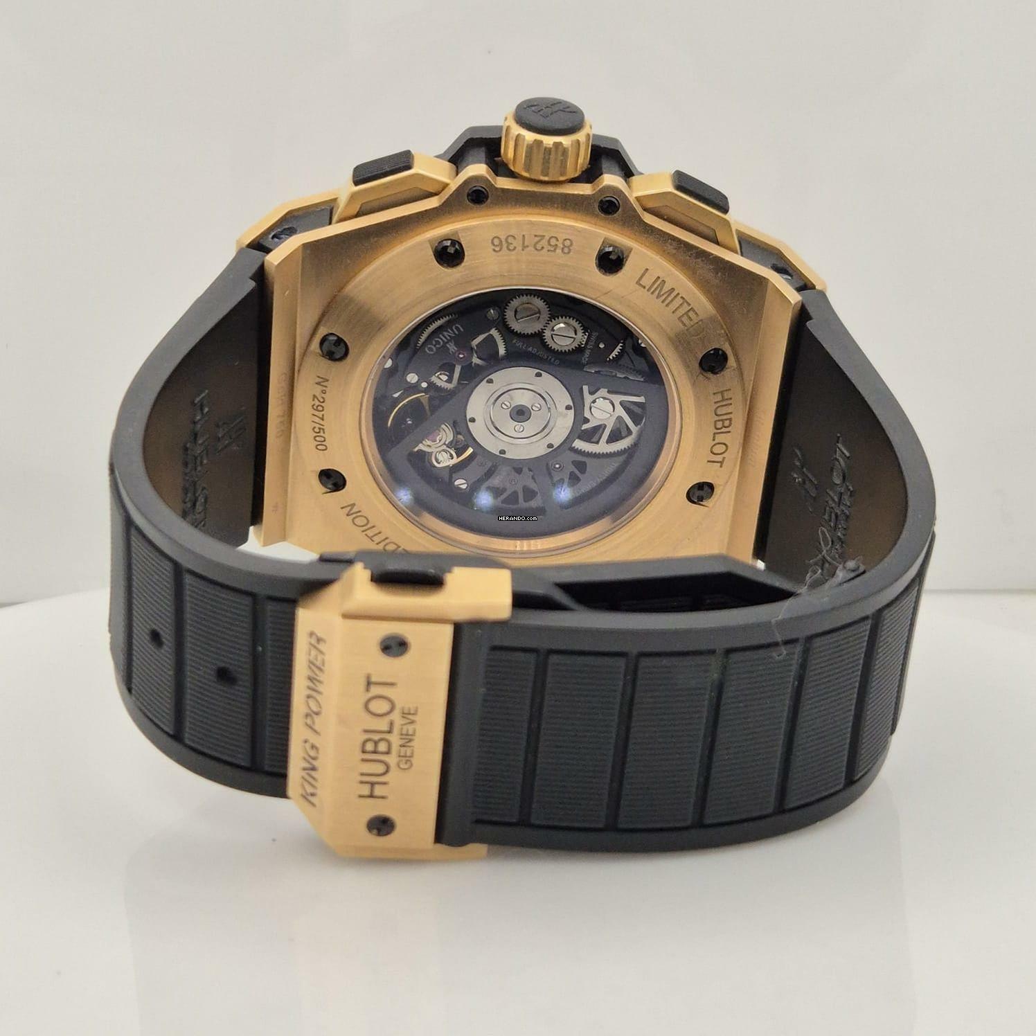Thumbnail von Hublot King Power Unico Ouro Rosé 48mm Automático Completo