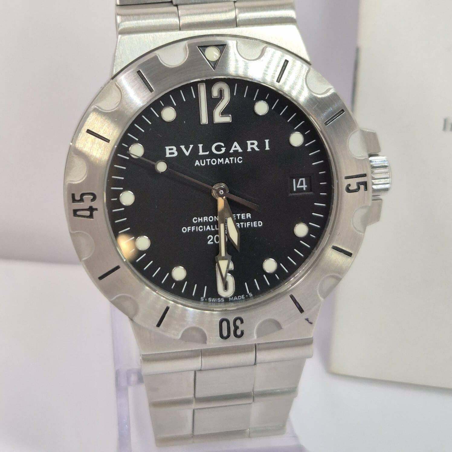 Thumbnail von Bulgari Diagono Scuba Lady 38mm Automático Completo
