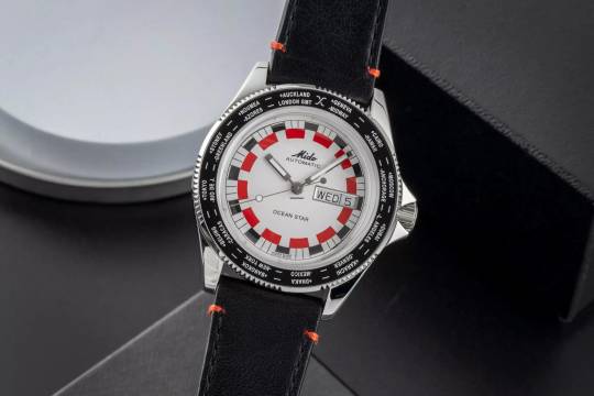  Mido Ocean Star Worldtimer Stahl Automatik Ref. M026.830.16.030.00 B&P 2025 