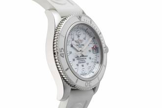 Thumbnail von Breitling Superocean II 36 White Automatik Medium Size Ref. A17312D2/A775 B&P