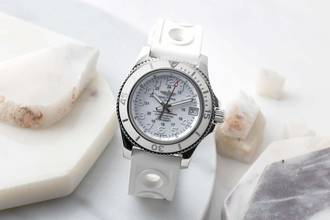 Thumbnail von Breitling Superocean II 36 White Automatik Medium Size Ref. A17312D2/A775 B&P