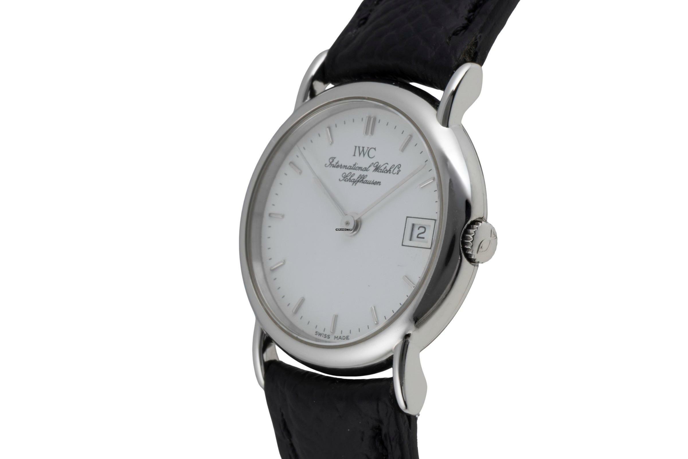 Thumbnail von IWC Portofino Lady Stahl White Dial Damenuhr Ref. IW4531 Klassiker
