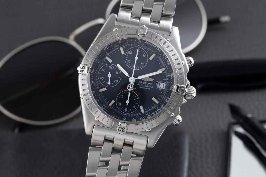  Breitling Blackbird Chronomat Blackbird Serie Speciale Edelstahl Automatik Ref. A13350 