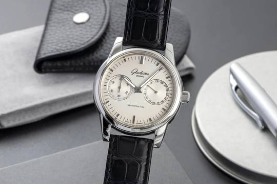  Glashütte Original Senator Stahl Automatik Herren Ref 1-39-58-02-02-04 Box & Papiere 2011 