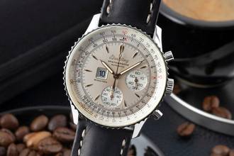 Thumbnail von Breitling Montbrillant Spatiographe Navitimer Automatik Stahl Herren A36030.1