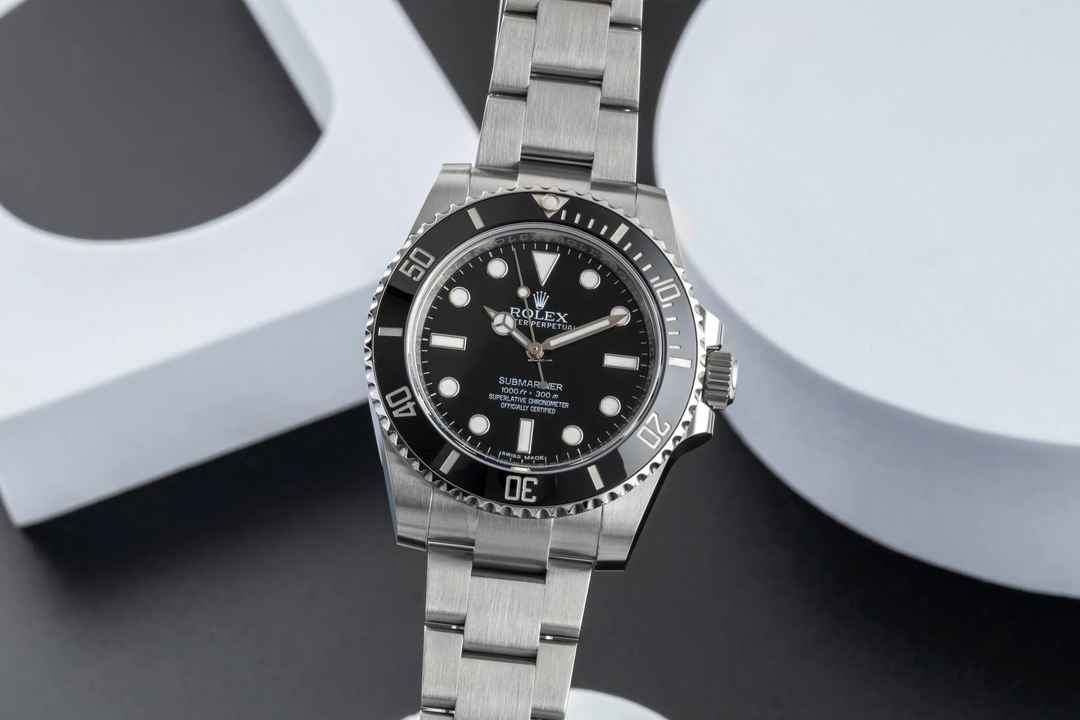  Rolex Submariner (No Date) Stahl Automatik Herrenuhr Ref. 114060 