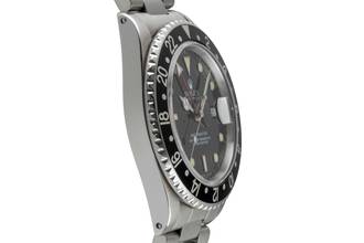 Thumbnail von Rolex GMT-Master Oyster Edelstahl Automatik Herrenuhr Ref. 16700 N-Serie