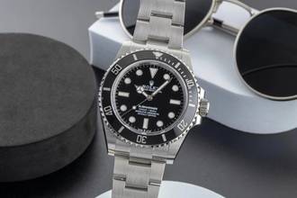 Thumbnail von Rolex Submariner (No Date) Edelstahl Automatik Herrenuhr Ref. 124060 B&P 2023