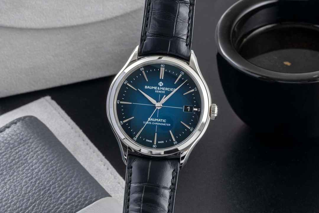  Baume & Mercier Clifton Stahl Automatik Ref. M0A10467 B&P 2025 