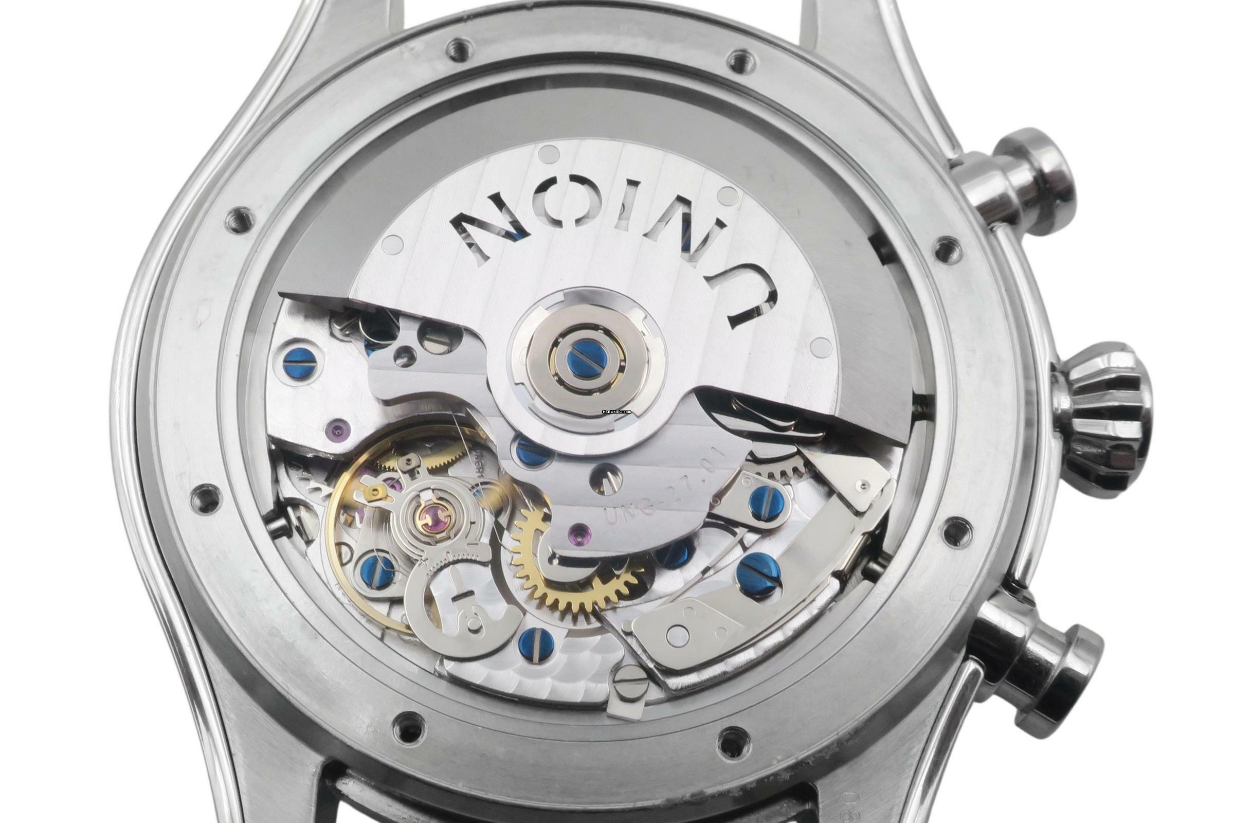 Thumbnail von Union Glashütte Belisar Chronograph Stahl Ref. D009.427.16.052.00 B&P 2022