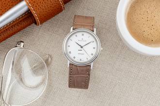 Thumbnail von Blancpain Villeret Ultraflach Stahl Automatik Ref. 0095-1127 Klassiker