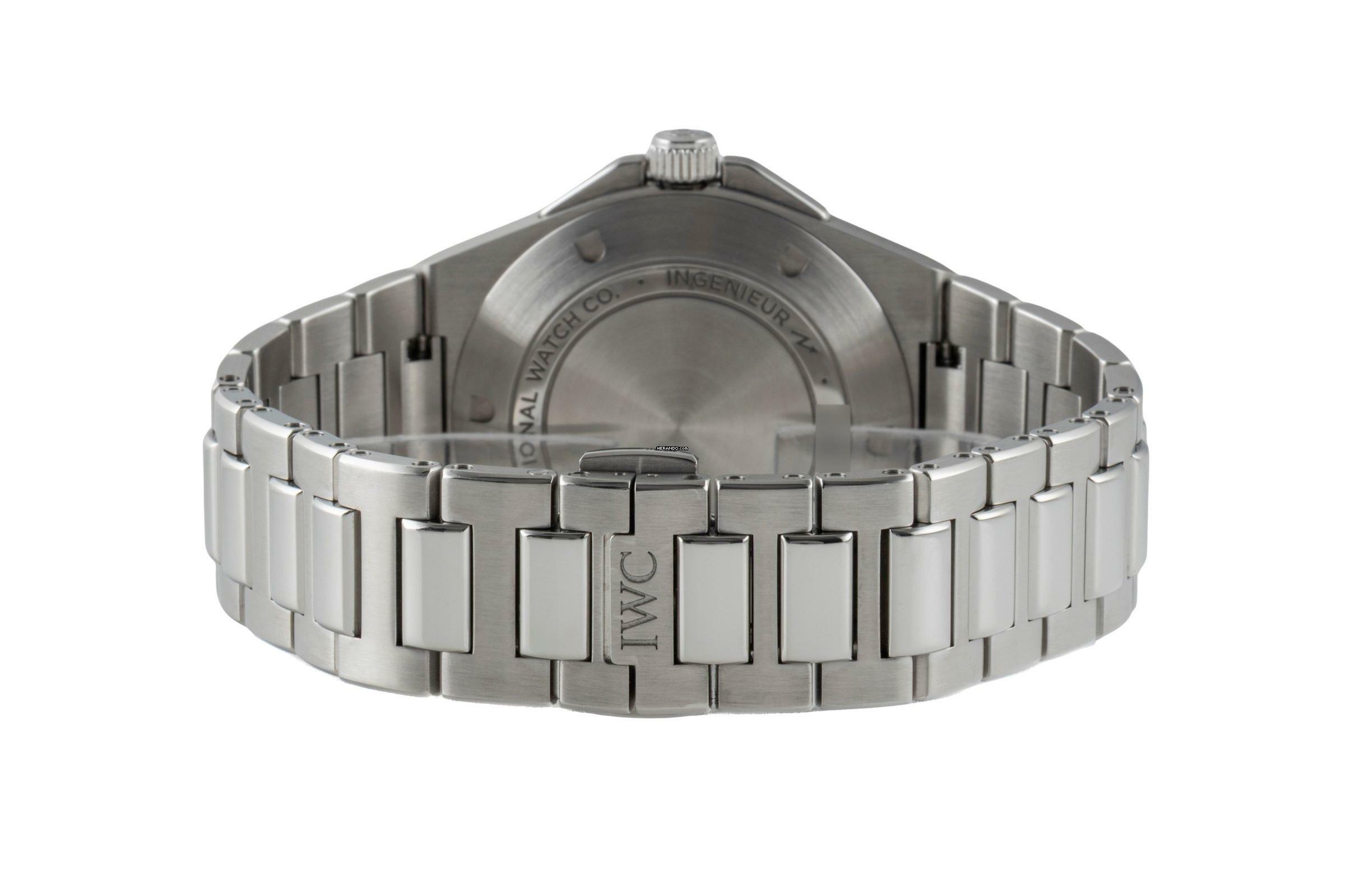 Thumbnail von IWC Ingenieur Automatic 40 Aqua Blue Stahl Automatik Ref. IW328903 Box & Papiere 2024