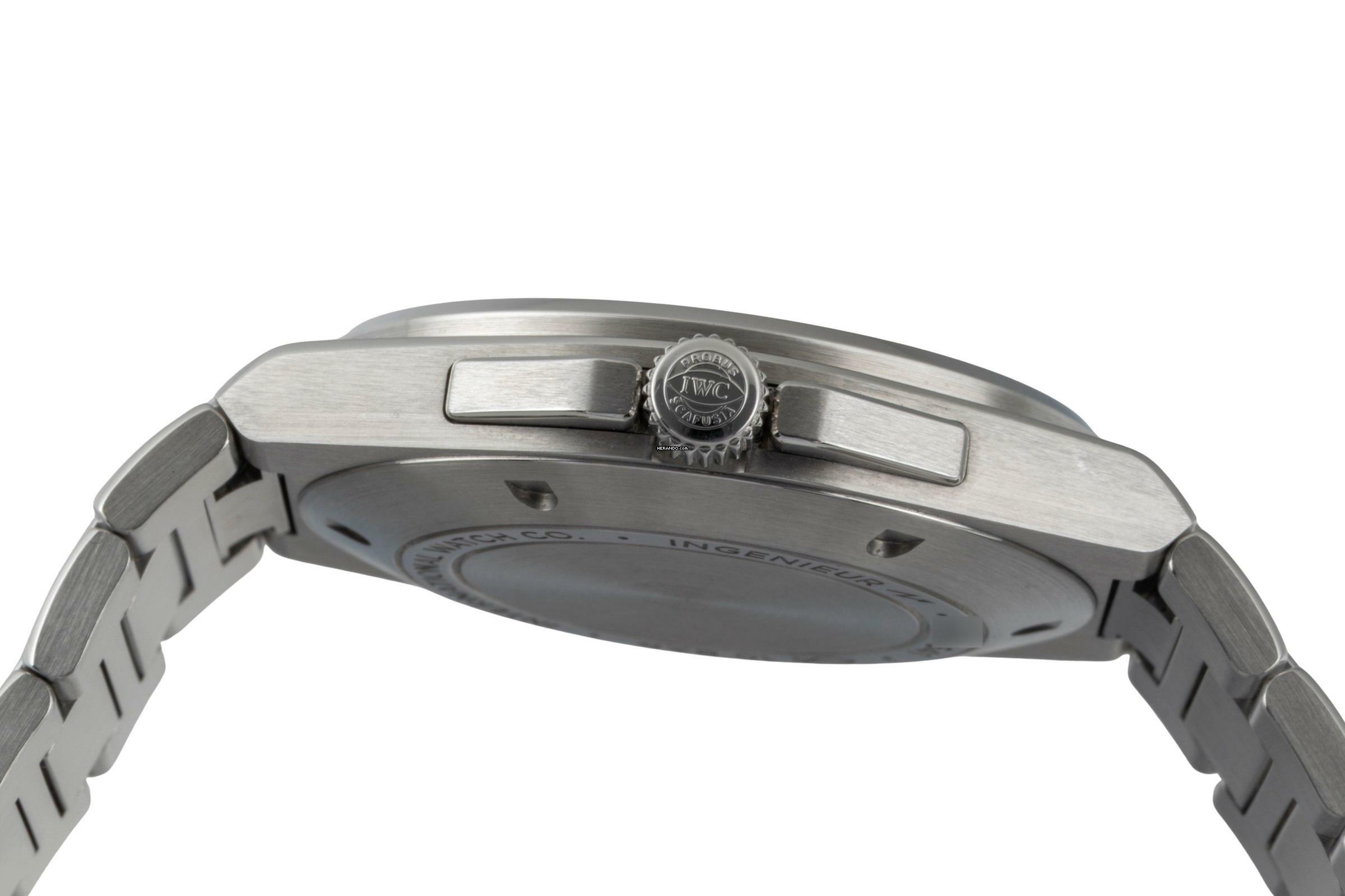 Thumbnail von IWC Ingenieur Automatic 40 Aqua Blue Stahl Automatik Ref. IW328903 Box & Papiere 2024