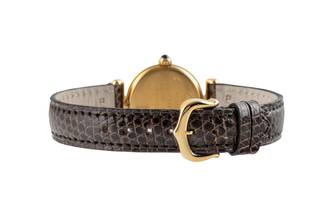 Thumbnail von Cartier Colisée must de Cartier Lady Vermeil 925 Silber Damenuhr Ref. 590002