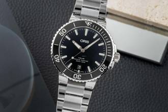 Thumbnail von Oris Aquis Date Automatik Stahl Ref. 01 733 7732 4134-07 4 21 64FC B&P 2019