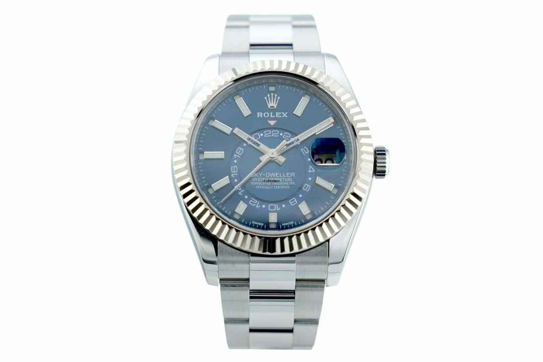  Rolex Sky-Dweller Oyster Blue Dial - 326934 2018 