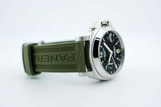 Thumbnail von Panerai Luminor GMT Automatic 40mm - With Box And Papers - PAM00244 2013