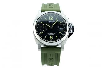 Thumbnail von Panerai Luminor GMT Automatic 40mm - With Box And Papers - PAM00244 2013
