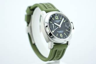 Thumbnail von Panerai Luminor GMT Automatic 40mm - With Box And Papers - PAM00244 2013