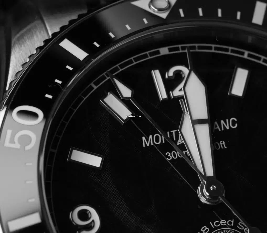 Thumbnail von Montblanc 1858 Iced Sea Automatic Date Mint